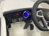 Elektrische kinderauto Mercedes GLC 63 1 persoons 4x4 - wit - RideCars