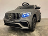 Elektrische kinderauto Mercedes GLC 63 1 persoons 4x4 mat grijs - RideCars winkel Rotterdam