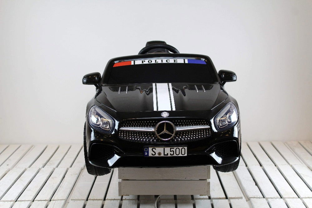 Elektrische kinderauto Mercedes SL500 Politie uitvoering - RideCars