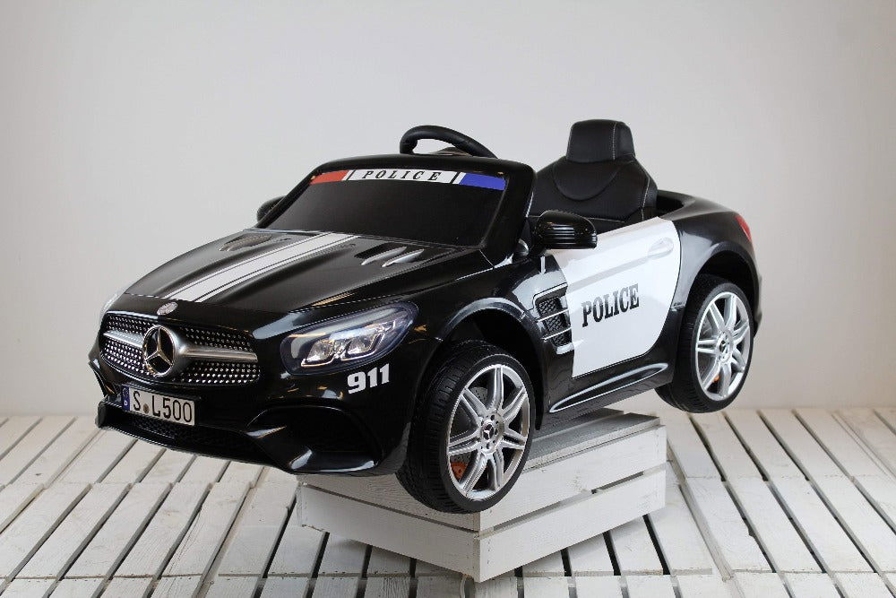 Elektrische kinderauto Mercedes SL500 Politie uitvoering - RideCars