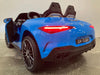 Elektrische kinderauto Mercedes SL63 4WD blauw - RideCars