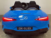 Elektrische kinderauto Mercedes SL63 4WD blauw - RideCars