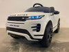 Elektrische kinderauto Range Rover Evoque wit - 4WD - RideCars