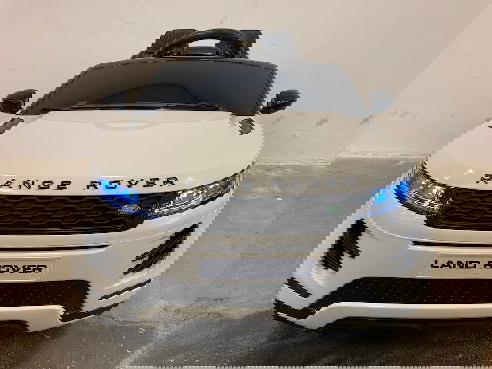 Elektrische kinderauto Range Rover Evoque wit - 4WD - RideCars
