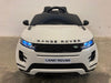 Elektrische kinderauto Range Rover Evoque wit - 4WD - RideCars