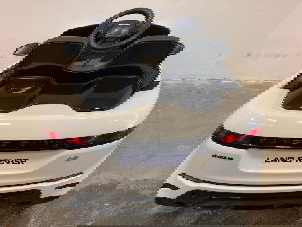 Elektrische kinderauto Range Rover Evoque wit - 4WD - RideCars