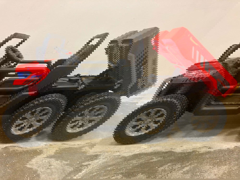 Elektrische kinderjeep Transporter 24 volt 6x6 - RideCars