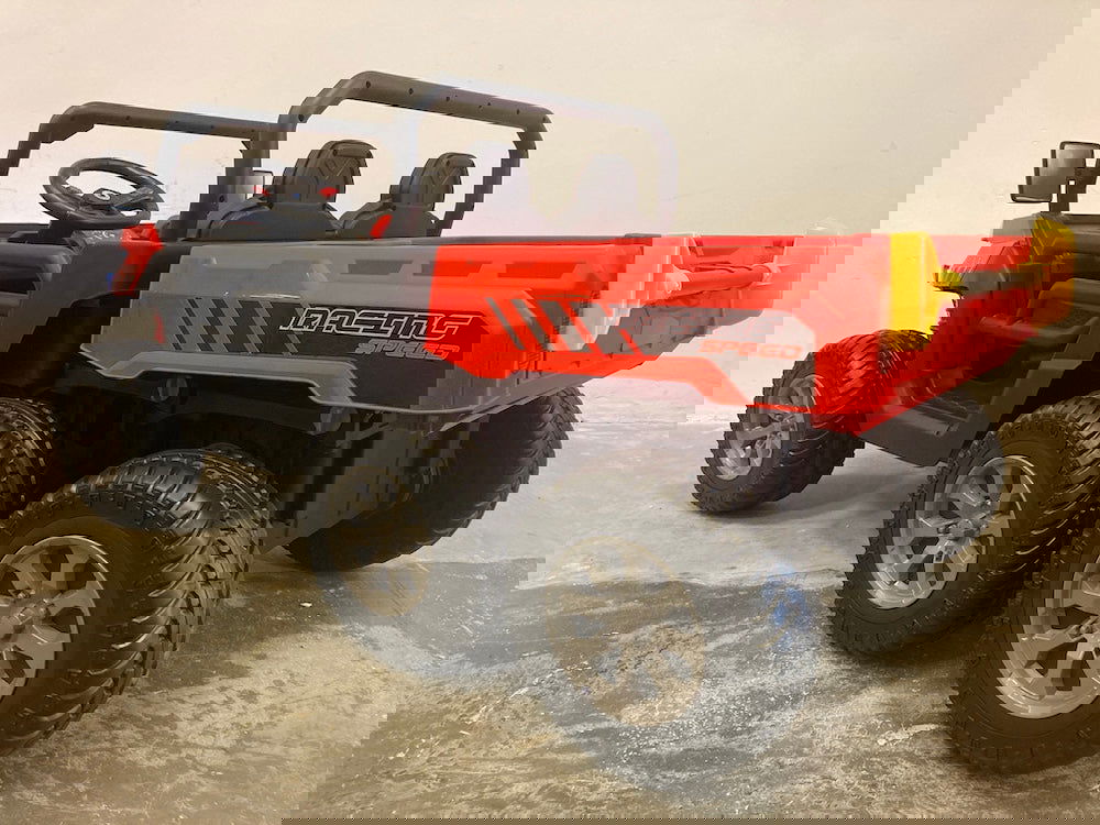 Elektrische kinderjeep Transporter 24 volt 6x6 - RideCars