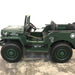 Elektrische kinderjeep Willy 3 persoons kinderauto - 24 volt - RideCars