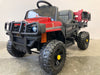 Elektrische kinderjeep transporter rood 12 volt - RideCars