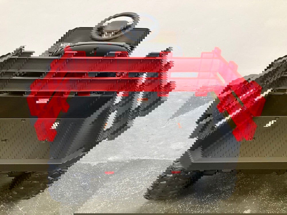 Elektrische kinderjeep transporter rood 12 volt - RideCars