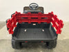 Elektrische kinderjeep transporter rood 12 volt - RideCars