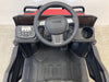 Elektrische kinderjeep transporter rood 12 volt - RideCars