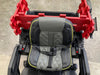 Elektrische kinderjeep transporter rood 12 volt - RideCars