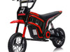 Elektrische kinder crossmotor 24V rood