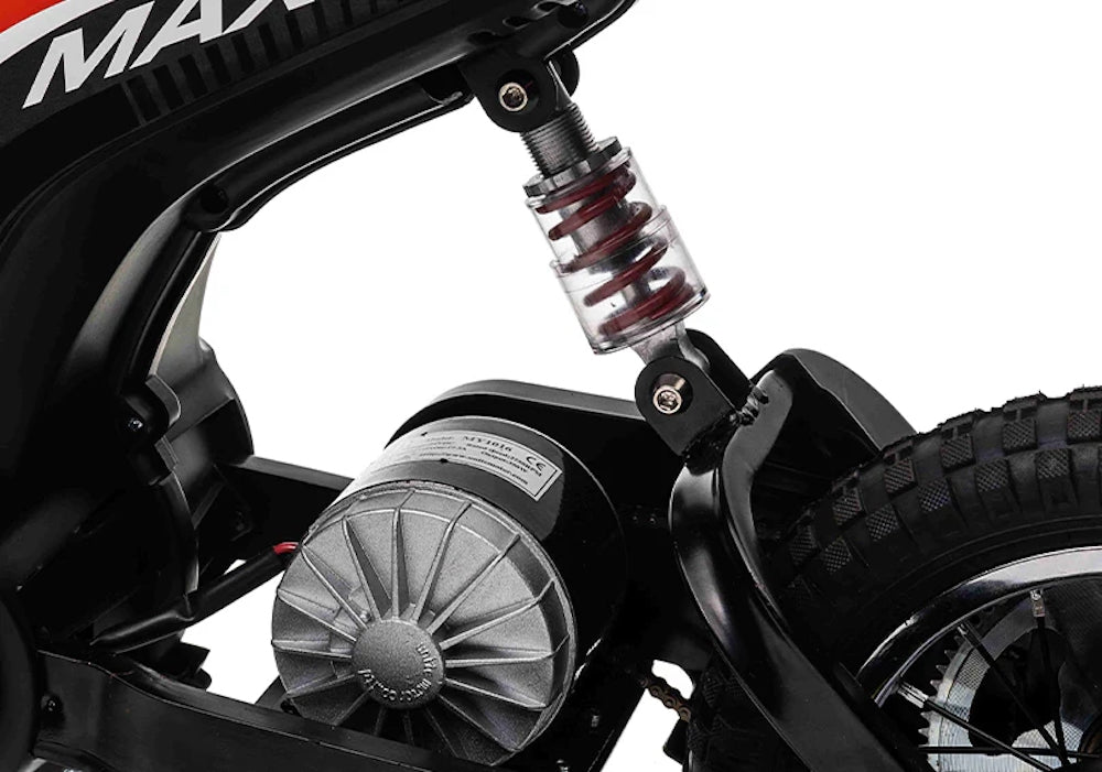 Elektrische kindermotor 24V rood