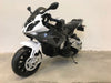 Elektrische kindermotor BMW S1000 12 volt grijs - RideCars