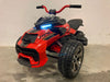 Elektrische kindermotor Spyder 12 volt - RideCars