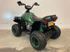 Elektrische kinderquad Python groen 12 volt - RideCars