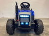 Elektrische kindertractor met aanhanger 12 volt blauw - RideCars