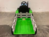 Elektrische kindertractor met aanhanger 12 volt groen - RideCars
