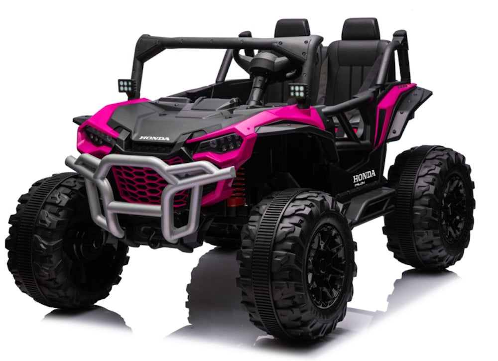 Honda Talon UTV | twee persoons elektrische kinder buggy 24V 4WD high speed roze