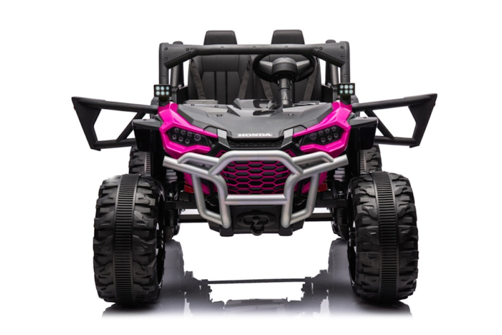 Honda Talon UTV | twee persoons elektrische kinder buggy 24V 4WD high speed roze