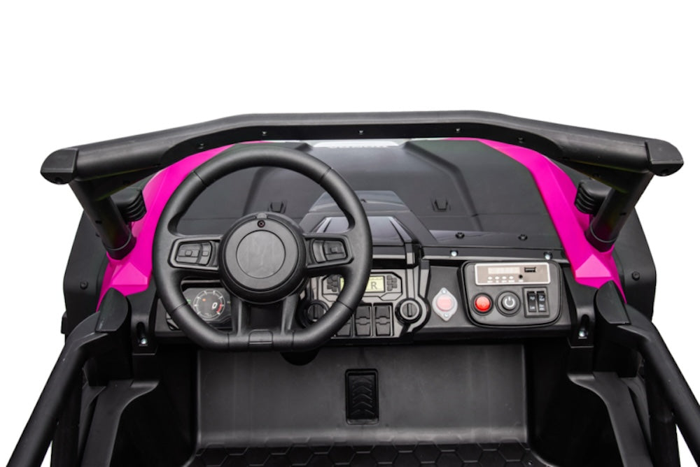 Honda Talon UTV | twee persoons elektrische kinder buggy 24V 4WD high speed roze