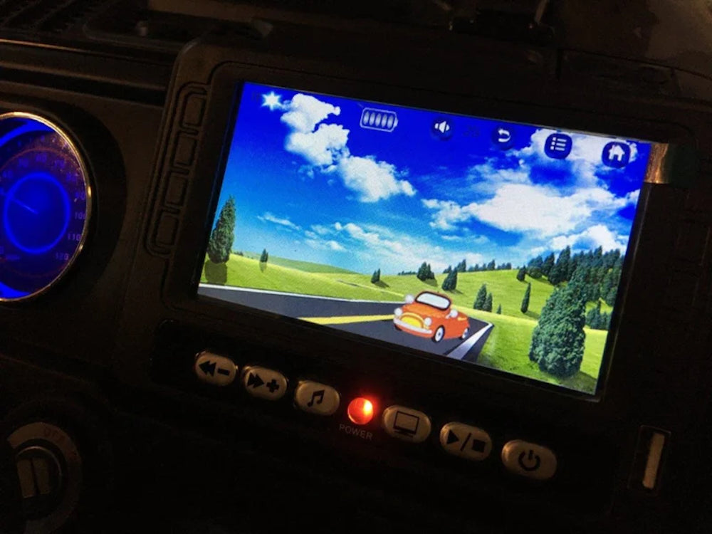 Jeep Wrangler Rubicon | Kinderauto 12V MP4 zwart