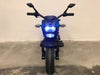 KINDERMOTOR ELEKTRISCH GROM 12 VOLT METALLIC BLAUW - RideCars