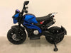 KINDERMOTOR ELEKTRISCH GROM 12 VOLT METALLIC BLAUW - RideCars