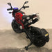KINDERMOTOR ELEKTRISCH GROM 12 VOLT METALLIC ROOD - RideCars
