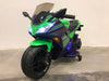 KINDER MOTOR ELEKTRISCH NINJA 12 VOLT GROEN - RideCars
