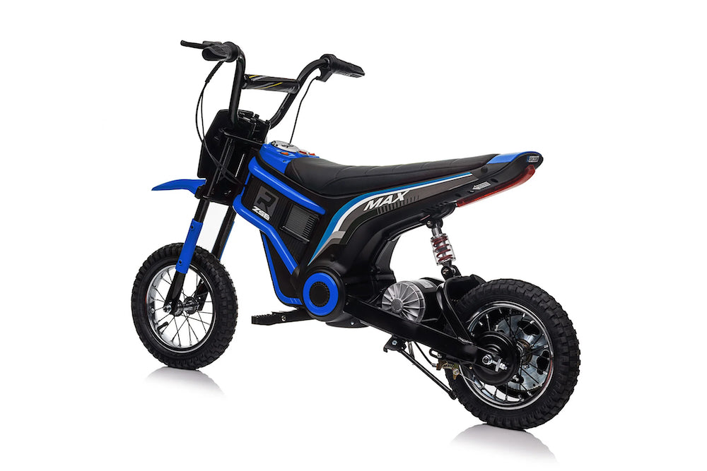 Kinder Crossmotor | Elektrische kindermotor 24V blauw