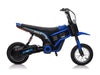 Kinder Crossmotor | Elektrische kindermotor 24V blauw