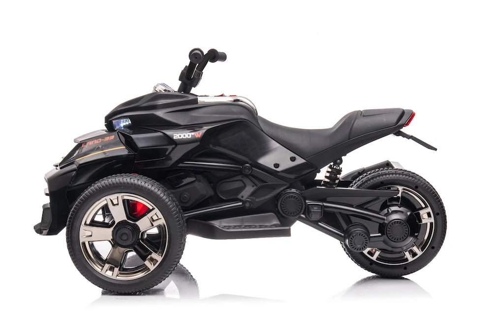 Kinder Trike | elektrische kindermotor Spyder 12V zwart