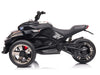 Kinder Trike | elektrische kindermotor Spyder 12V zwart