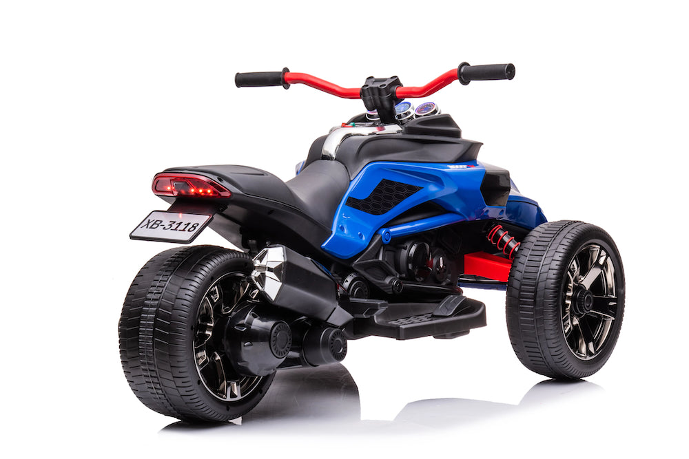 Kinder Trike | elektrische kindermotor Spyder 24V blauw + RC