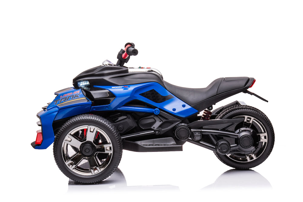 Kinder Trike | elektrische kindermotor Spyder 24V blauw + RC