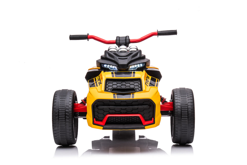 Kinder Trike | elektrische kindermotor Spyder 24V geel + RC