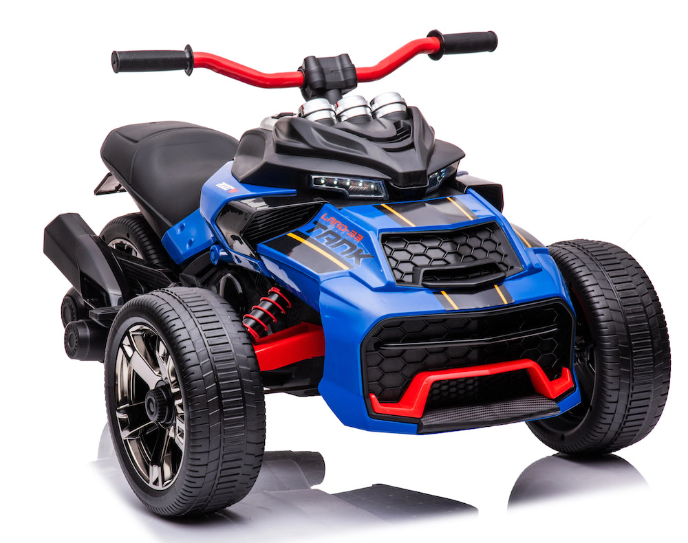 Kinder Trike | elektrische kindermotor Spyder 24V blauw + RC