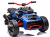Kinder Trike | elektrische kindermotor Spyder 24V blauw + RC