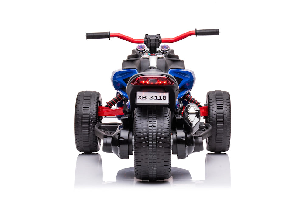 Kinder Trike | elektrische kindermotor Spyder 24V blauw + RC
