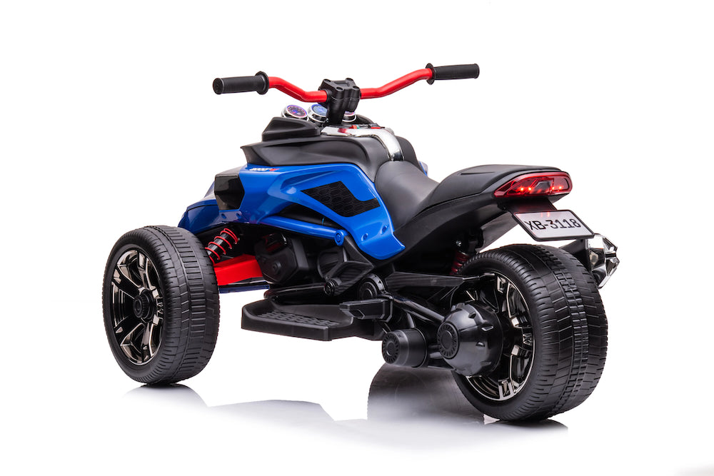 Kinder Trike | elektrische kindermotor Spyder 24V blauw + RC