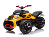 Kinder Trike | elektrische kindermotor Spyder 24V geel + RC