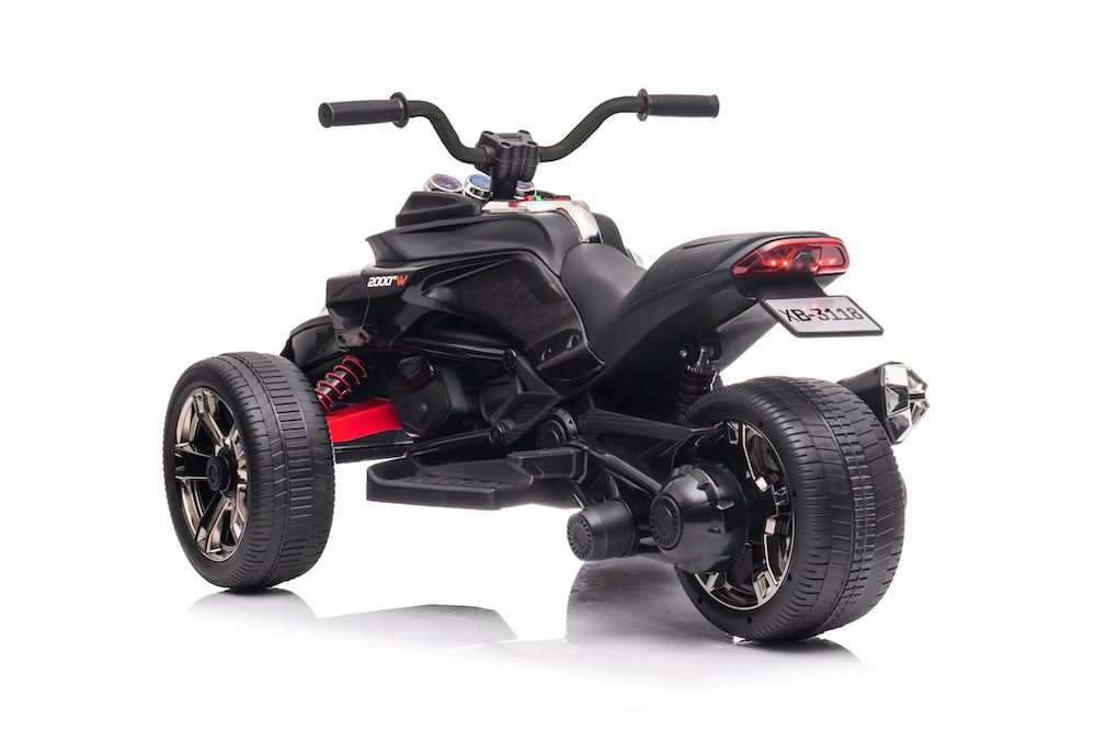 Kinder Trike | elektrische kindermotor Spyder 12V zwart