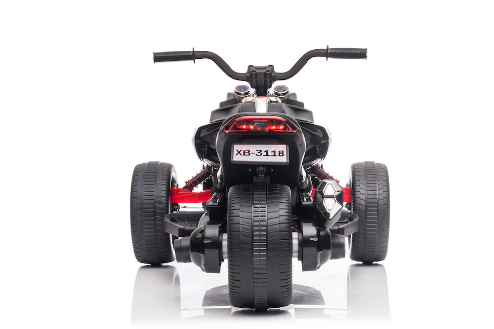 Kinder Trike | elektrische kindermotor Spyder 12V zwart