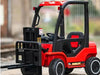 Kinder heftruck 12V | Vorklift voor kinderen rood