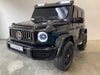 Kinderauto Mercedes G63 AMG 24 volt XL twee persoons metallic zwart