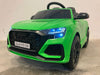 Kinderauto Audi Q8 groen 12 volt softstart - RideCars
